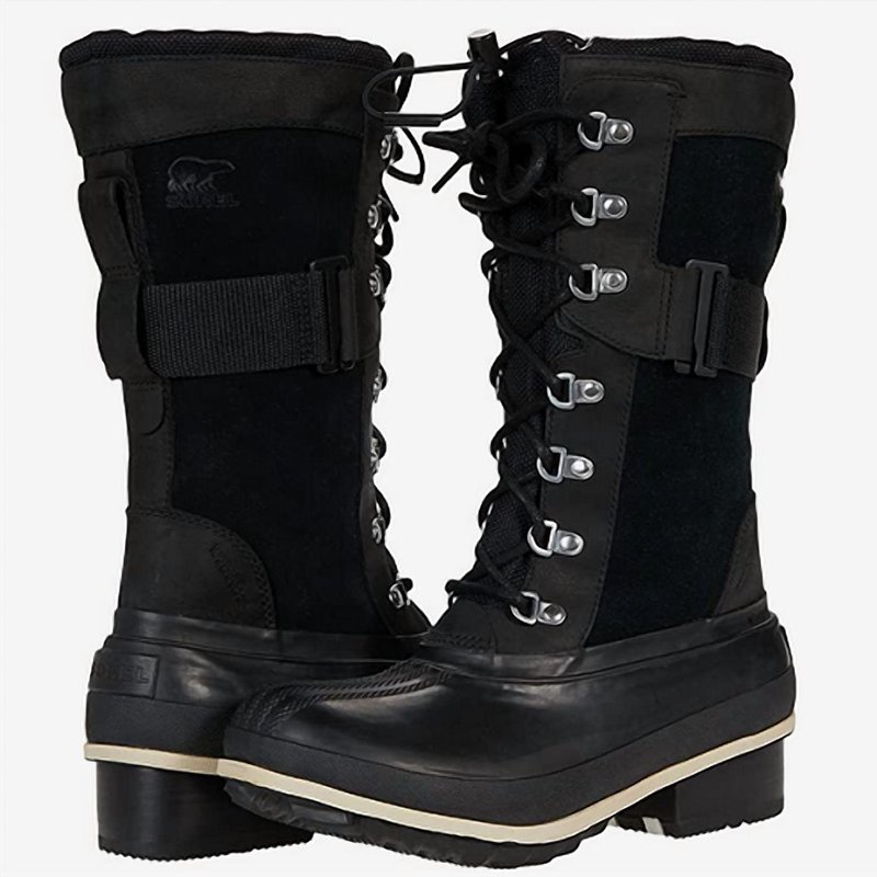 Shop Sorel Slimpack Ii Tall Boot In Black