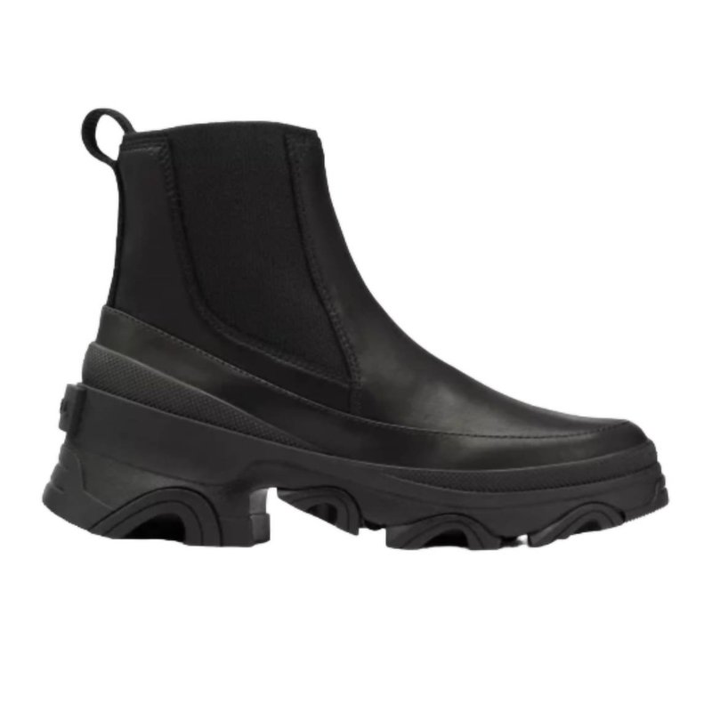 Shop Sorel Women's Brex Boot Chelsea Boots In Black
