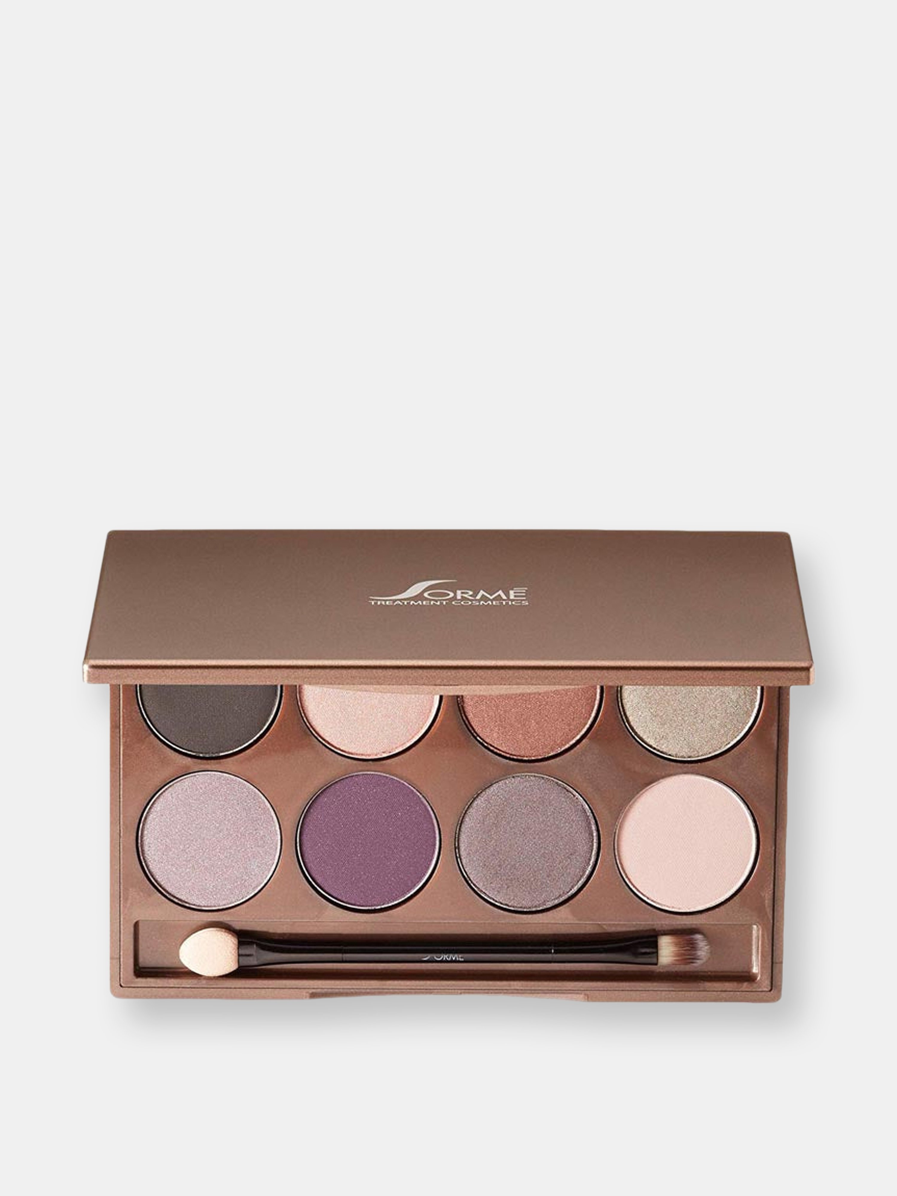 Sorme Treatment Cosmetics Accented Hues Eyeshadow Palette In Brown