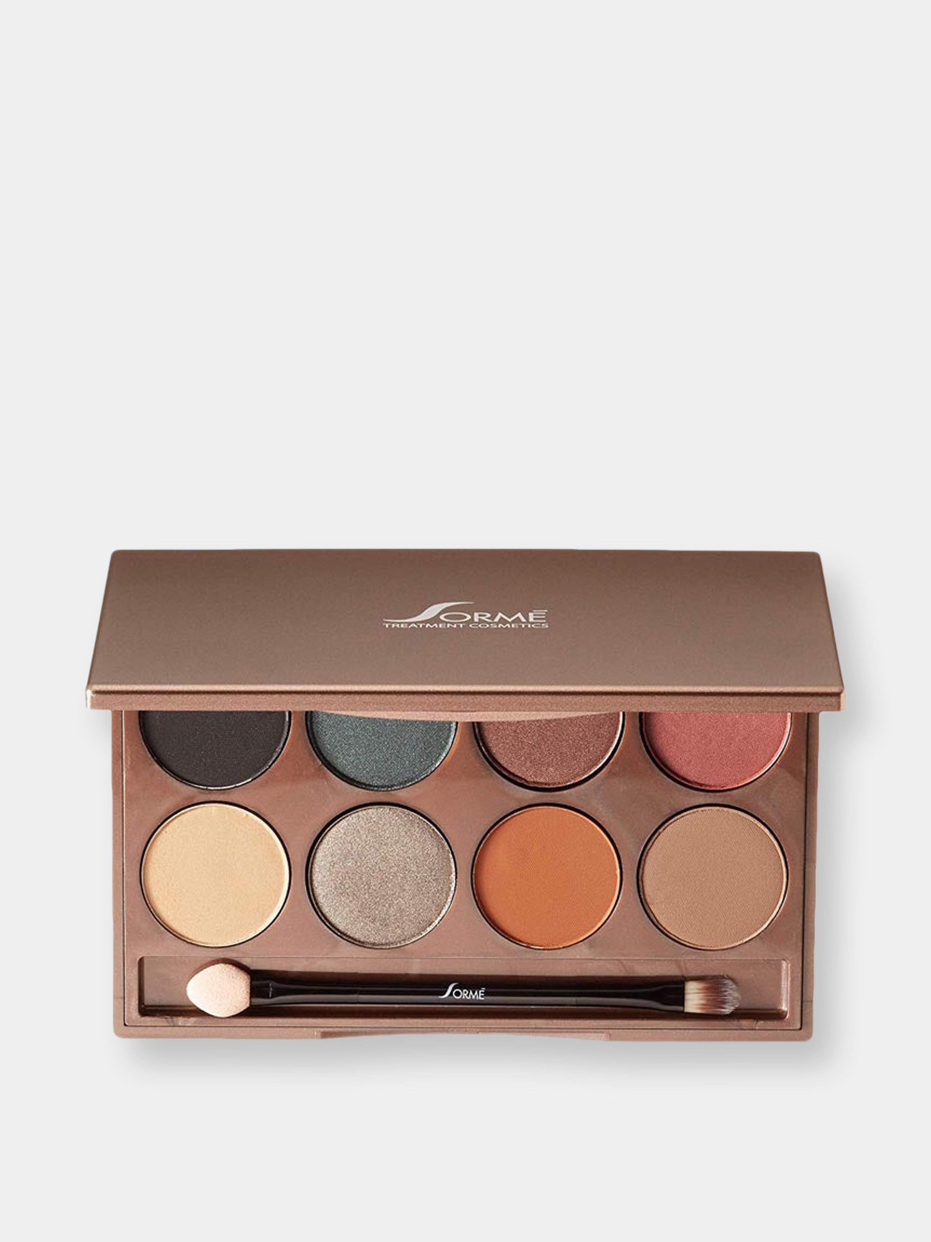 Sorme Treatment Cosmetics Accented Hues Eyeshadow Palette In Brown