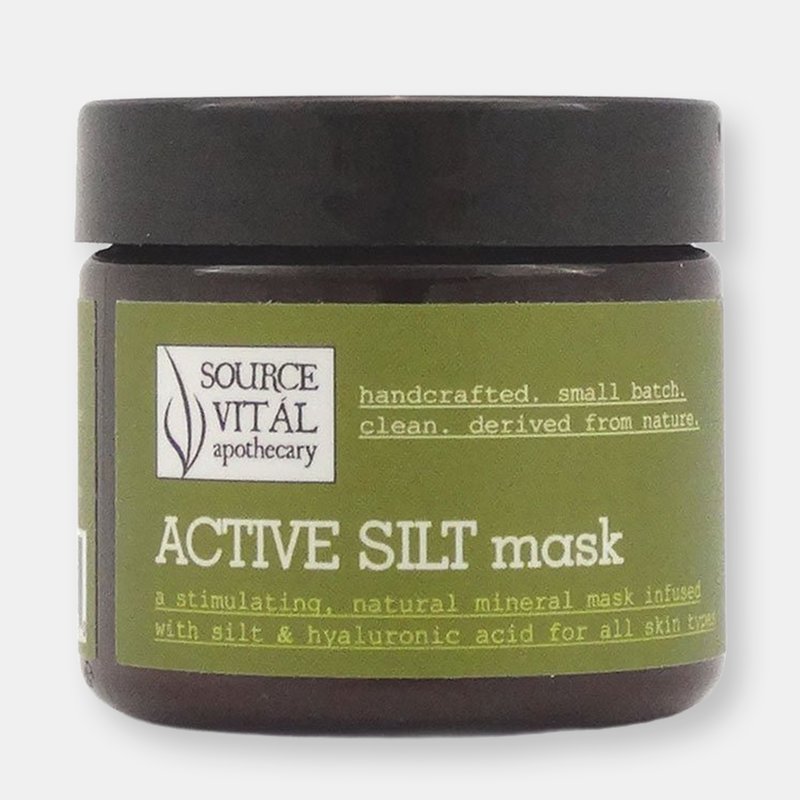 Source Vital Apothecary Active Silt Mask In Black
