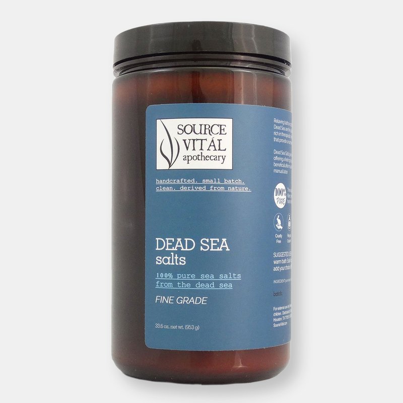 Source Vital Apothecary Dead Sea Salts In Burgundy