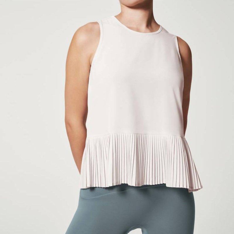 Shop Spanx Yes, Pleats! Tank In White