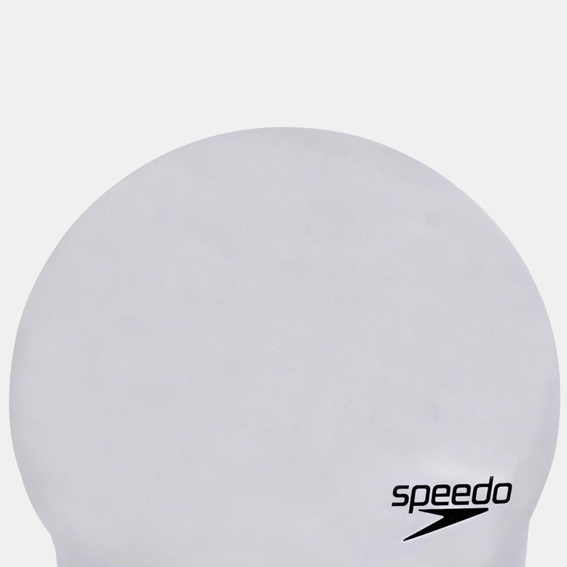 Speedo Unisex Adult 3d Silicone Swim Cap In Grey