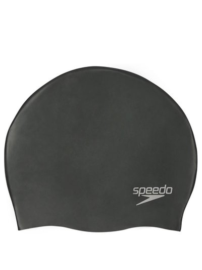 Speedo Unisex Adult Silicone Swimming Cap, Black product