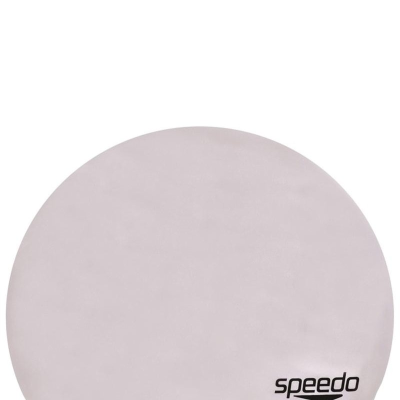 Speedo Unisex Adult Silicone Swimming Cap, Gray In Grey