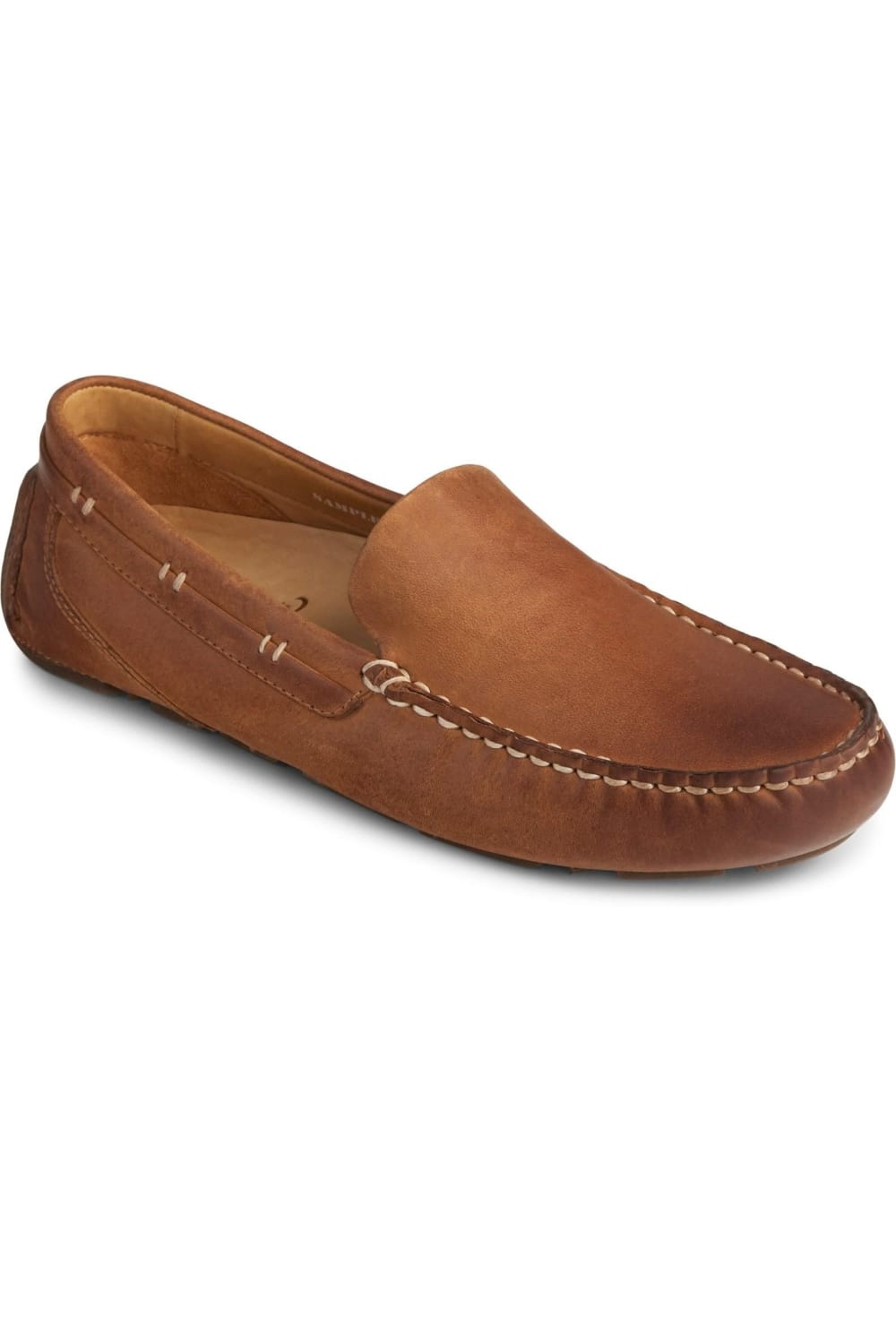 SPERRY SPERRY SPERRY MENS GOLD CUP HARPSWELL LEATHER LOAFERS (TAN)