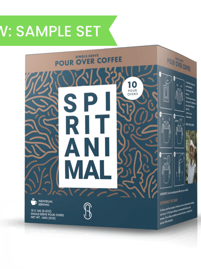 Spirit Animal Coffee Sample Set: Single-Serve Pour Over Coffee product
