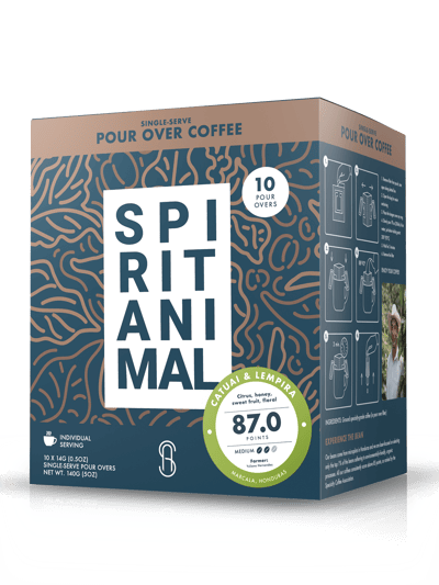 Spirit Animal Coffee Single-Serve Pour Over Bourbon product