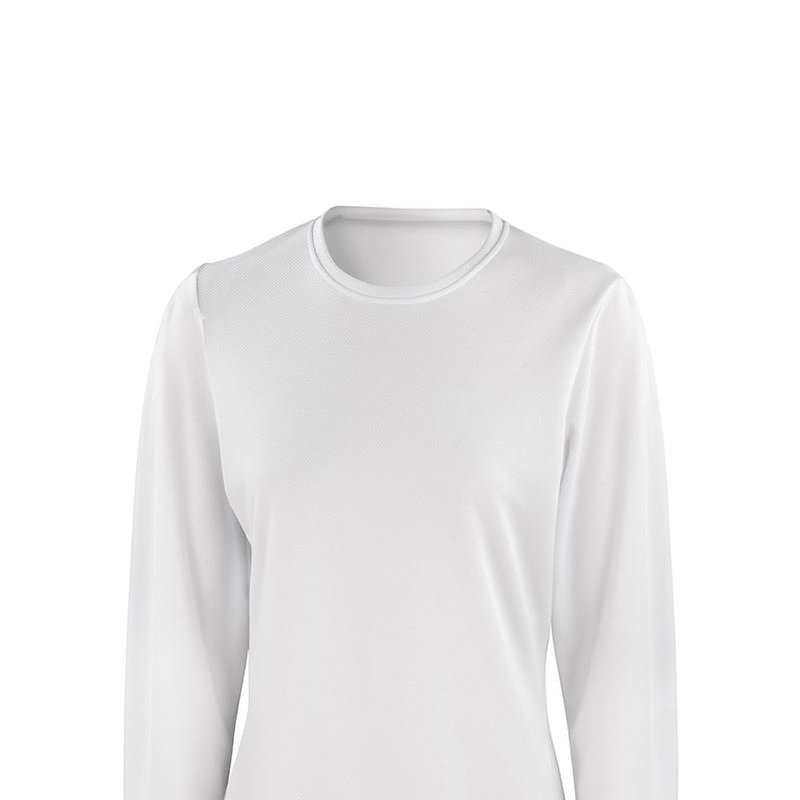 Spiro Ladies/womens Sports Quick-dry Long Sleeve Performance T-shirt (black)