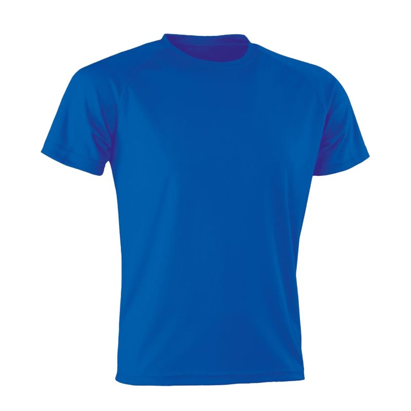Spiro Mens Aircool T-shirt (royal) In Blue