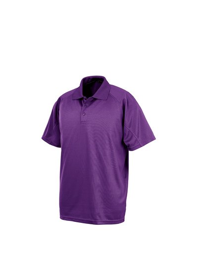 Spiro Spiro Unisex Adults Impact Performance Aircool Polo Shirt (Purple) product