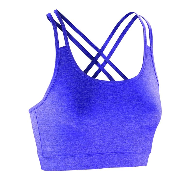 Spiro Womens/ladies Fitness Sleeveless Crop Top (lavender)