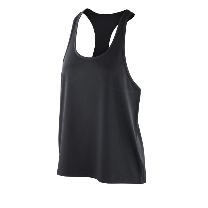 Spiro Womens/ladies Softex Stretch Tank Top (black)