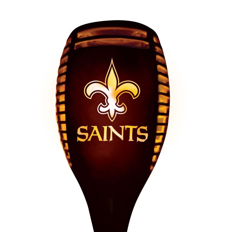 NFL New Orleans Saints Team LED Solar Torch