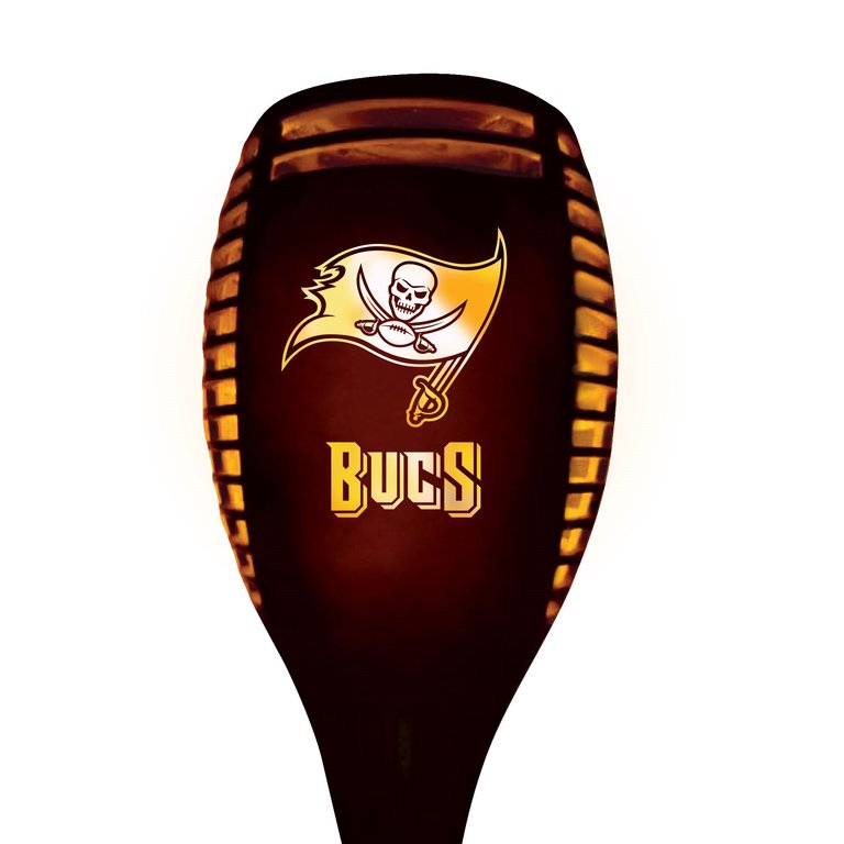 NFL Tampa Bay Buccaneers Team LED Solar Torch