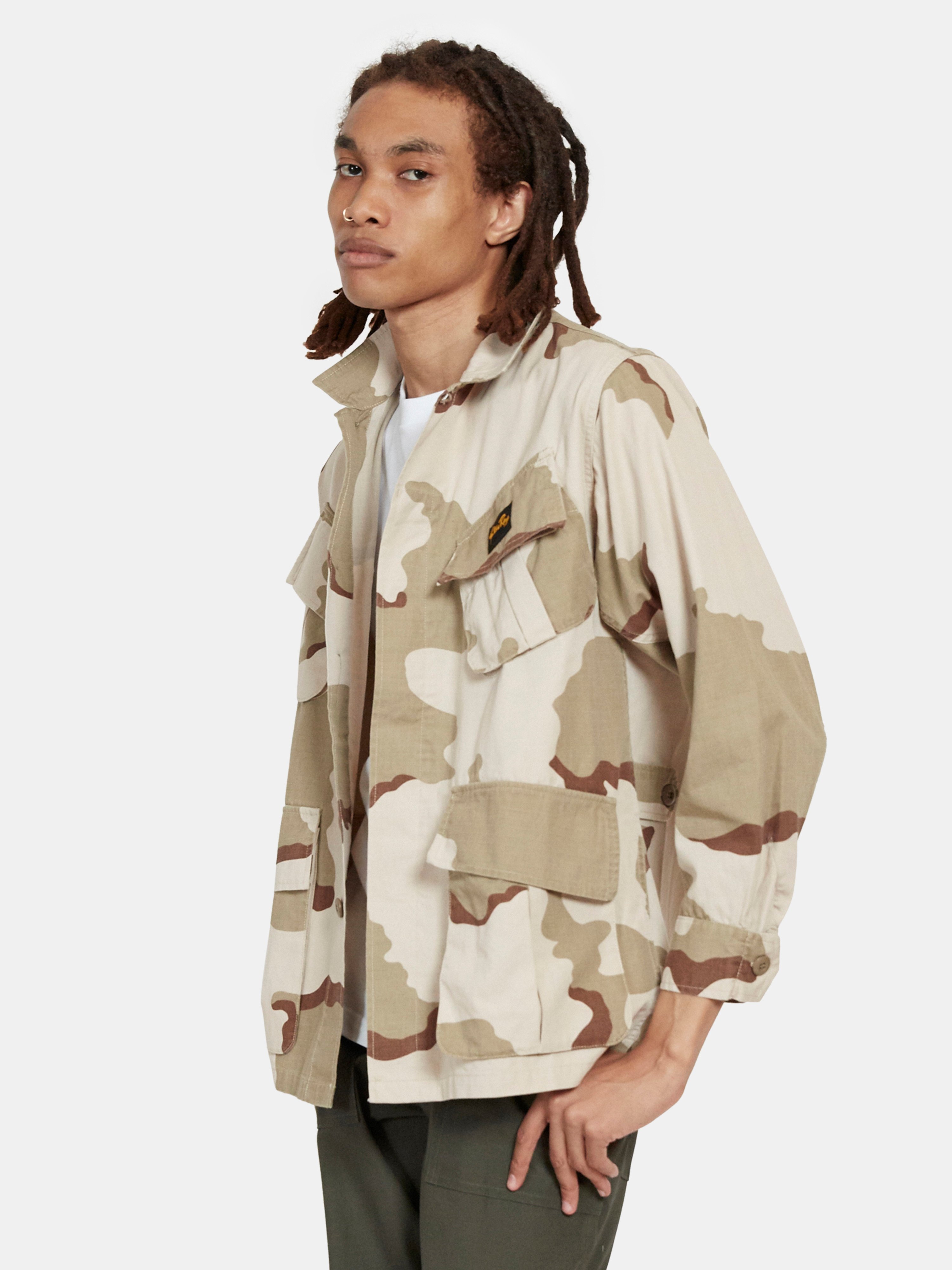 Stan Ray Tropical Jacket In Desert Storm Camo