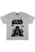 Star Wars Boys Darth Vader Stormtrooper T-Shirt (Heather Grey)
