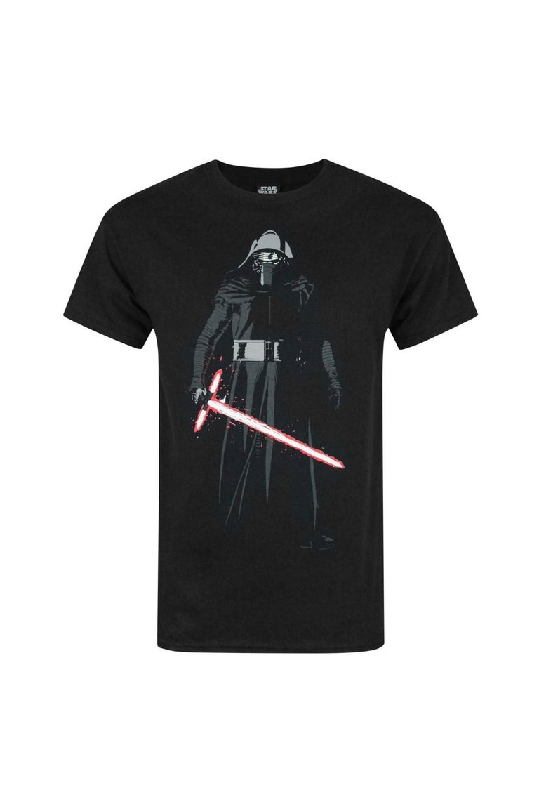 Star Wars Mens The Force Awakens Kylo Ren T-Shirt (Black) - Black