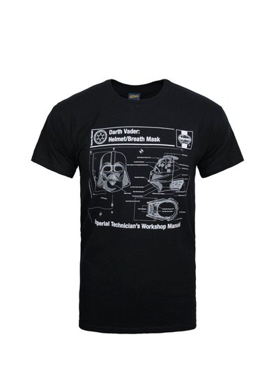 Star Wars Star Wars Official Mens Haynes Darth Vader T-Shirt (Black) product