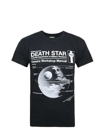 Star Wars Star Wars Official Mens Haynes Manual Death Star T-Shirt (Black) product