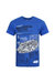 Star Wars Official Mens Haynes Millennium Falcon T-Shirt (Blue) - Blue