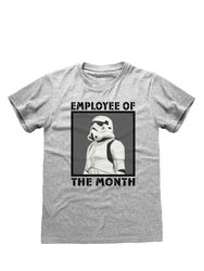 Star Wars Unisex Adult Employee Of The Month Stormtrooper T-Shirt (Gray Heather) - Gray Heather