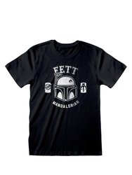 Star Wars Unisex Adult Jango Fett T-Shirt (Black) - Black