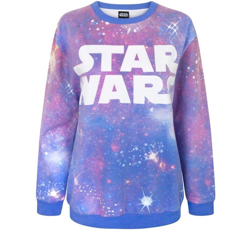 Star Wars Womens/ladies Cosmic Sublimation Sweatshirt (multicolored)