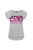 Star Wars Womens/Ladies Rogue One Dipped Hem T-Shirt (Gray/Pink) - Gray/Pink