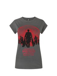 Star Wars Womens/Ladies Rogue One Foil T-Shirt (Gray) - Gray