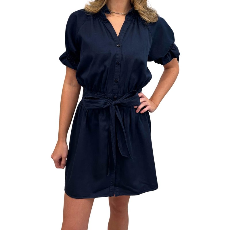 Shop Starkx Staviva Mini Dress In Navy In Blue