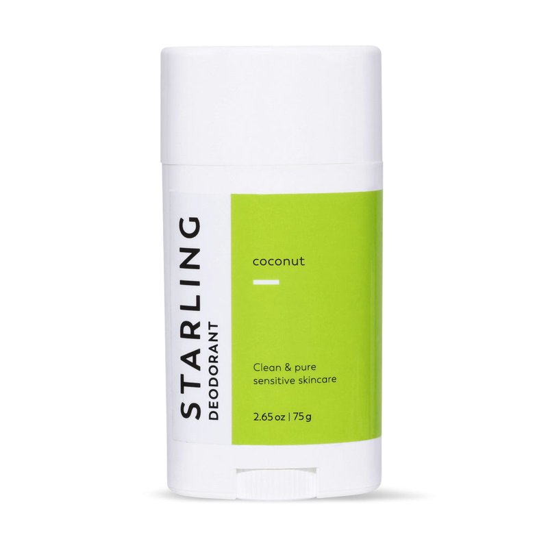 Starling Skincare Coconut | Aluminum Free Deodorant In White