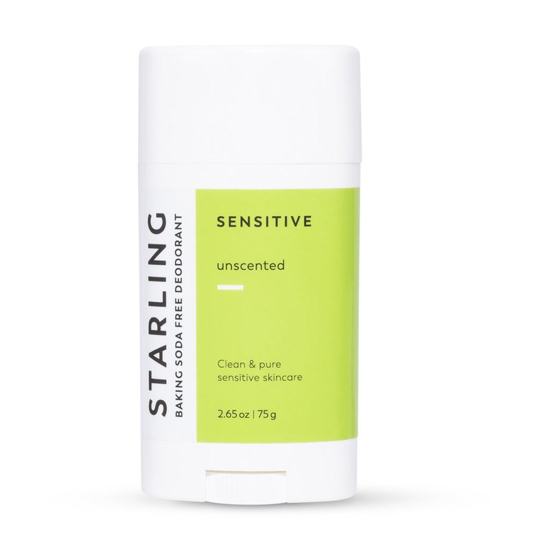 Starling Skincare Sensitive | Aluminum Free Deodorant | No Baking Soda | Unscented