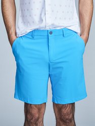 Aqua Teal Men's Casual Shorts - Aqua