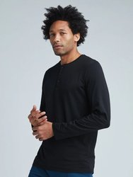 Henley Shirt - Black