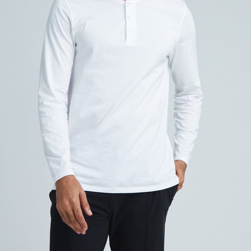 State Of Matter Henley In White