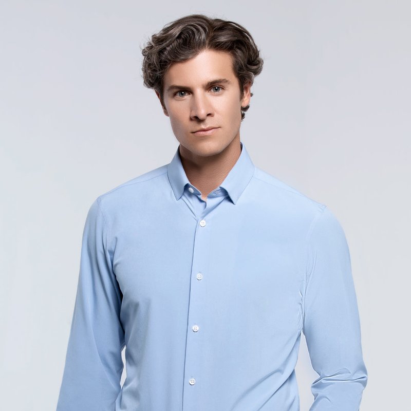 Shop State Of Matter Men's Light Blue Dress Shirt