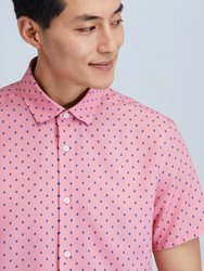 Phoenix Short Sleeve Shirt - Dark Pink