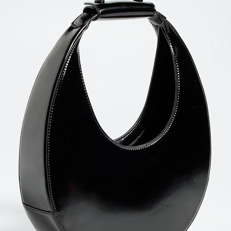 Shop Staud Women's Moon Tote Bag In Black