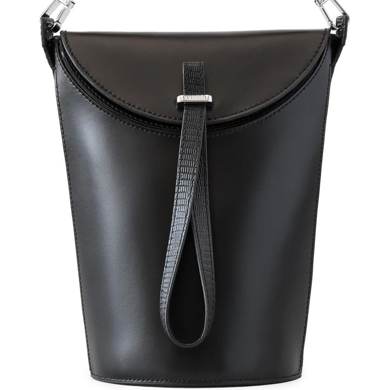 Shop Staud Women's Phoebe Convertible Bucket Bag, Black
