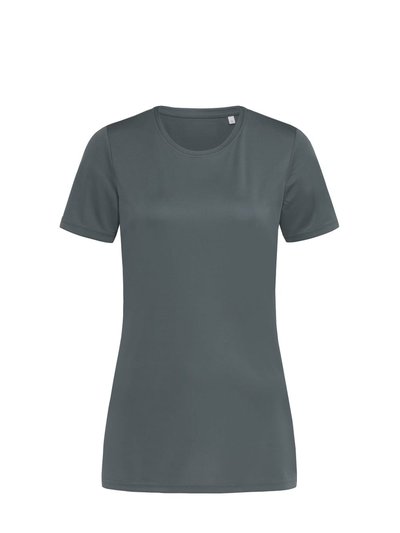 Stedman Active Stedman Womens/Ladies Active Sports Tee (Granite Gray) product