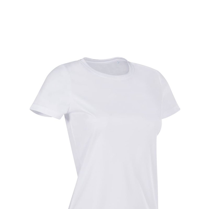 Stedman Active Stedman Womens/ladies Active Sports Tee (white)