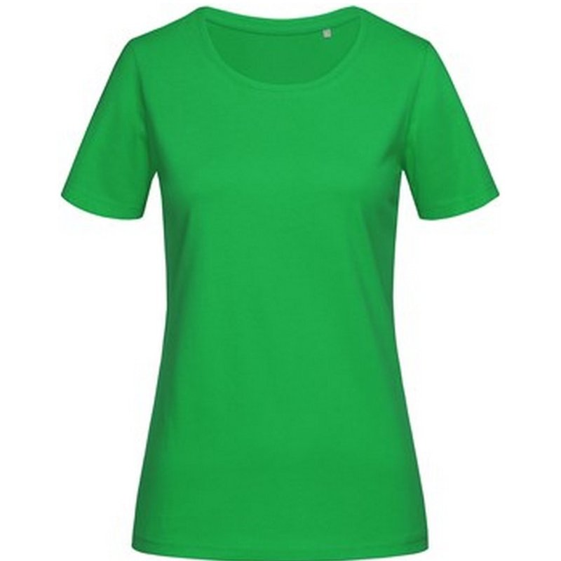 Stedman Womens/ladies Lux T-shirt In Green