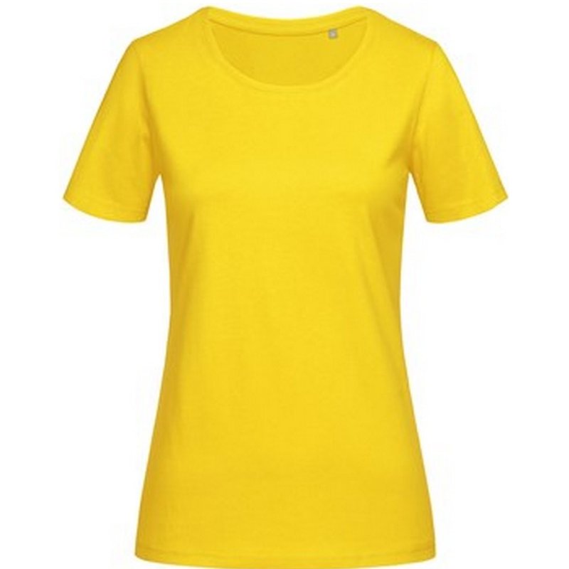 Stedman Womens/ladies Lux T-shirt In Yellow