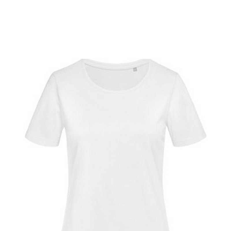 Stedman Womens/ladies Lux T-shirt In White