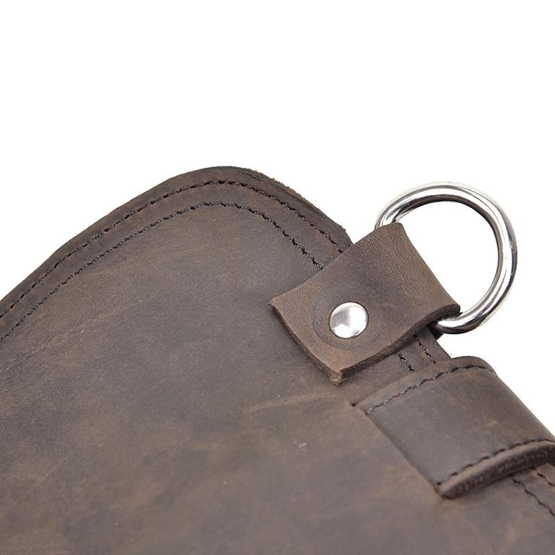 Shop Steel Horse Leather The Gustav Large Capacity Vintage Leather Messenger Bag In Brown