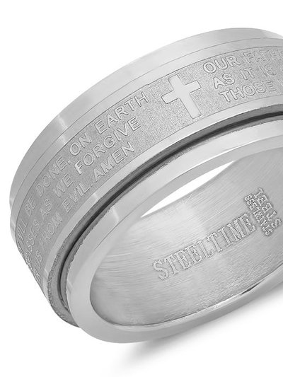 Steeltime Lords Prayer Spin-Action Ring Band product