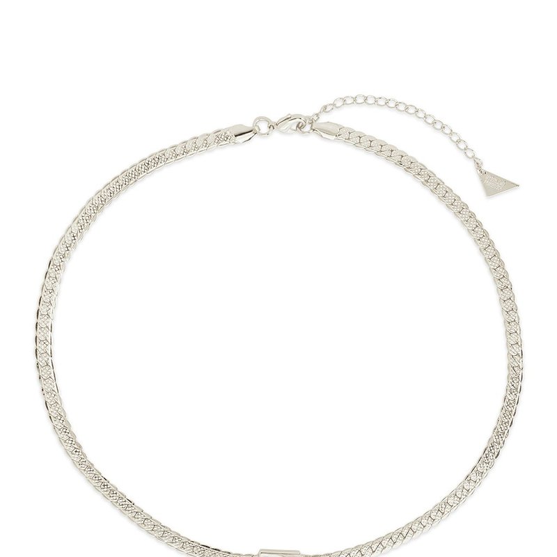Sterling Forever Catherine Choker In Grey