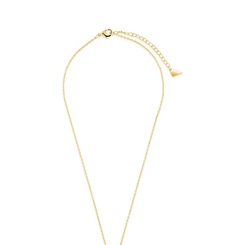 Sterling Forever Colsie Pendant Necklace In Gold
